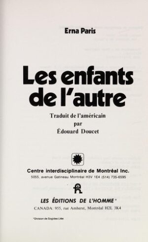Les enfants de l'autre