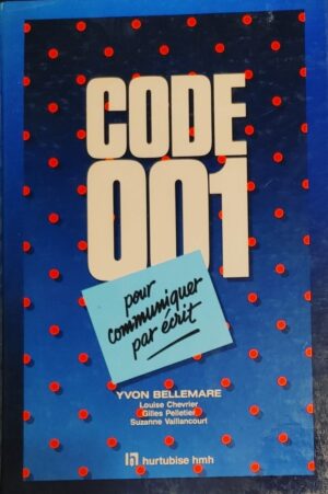 Code 001 pour communiquer par écrit