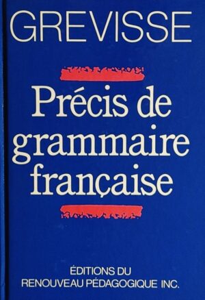 Précis de grammaire française