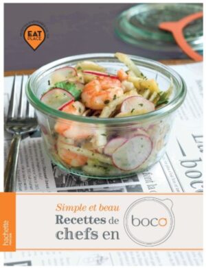 Simple et beau - Recettes de chefs en boco (ancien livre de bibliothèque)