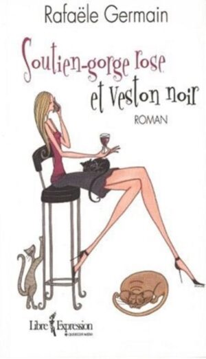 Soutien-gorge rose et veston noir