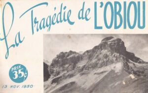 La tragédie de l'Obiou - Survenue le 13 novembre 1950