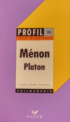 Ménon de la vertu - Platon