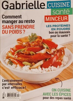 Gabrielle cuisine santé minceur Vol. 5 No 4 - Février-mars 2016