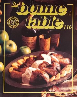 La bonne table Volume 116