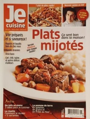 Je cuisine Vol. 7 No 6. Plats mijotés