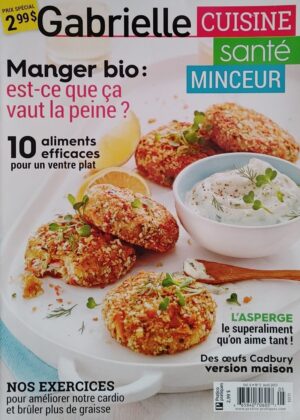 Gabrielle cuisine santé minceur Vol. 6 No 5 - Avril 2017