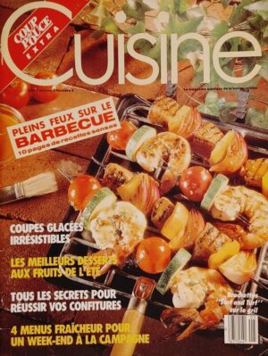 Coup de Pouce Extra Cuisine Volume 3 Numéro 5. Pleins feux sur le barbecue - 10 pages de recettes sensas