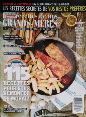 Les recettes de nos grands-mères Numéro 64 (volume 7, numéro 12) Juin - juillet 2020
