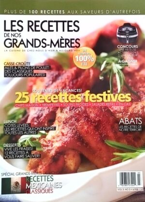 Les recettes de nos grands-mères Vol. 3 No 3