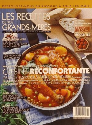 Les recettes de nos grands-mères Vol. 4 No 1